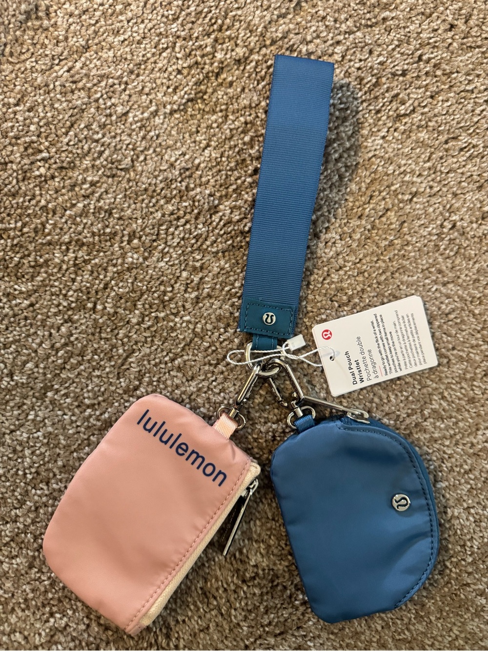 Dual Pouch Wristlet